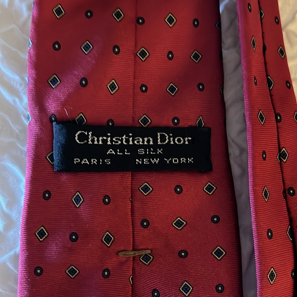 Christian Dior men’s tie